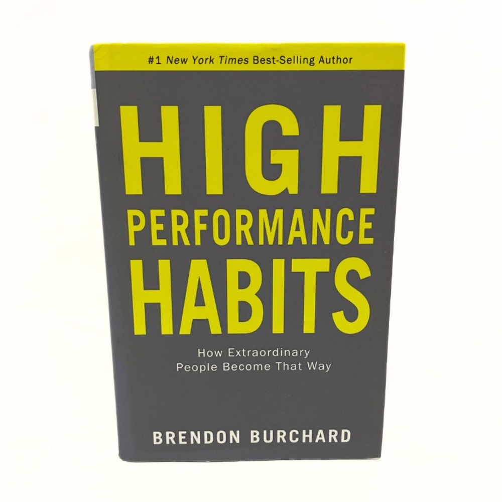 3/$25 High Performance Habits Book by Brendan Burchard